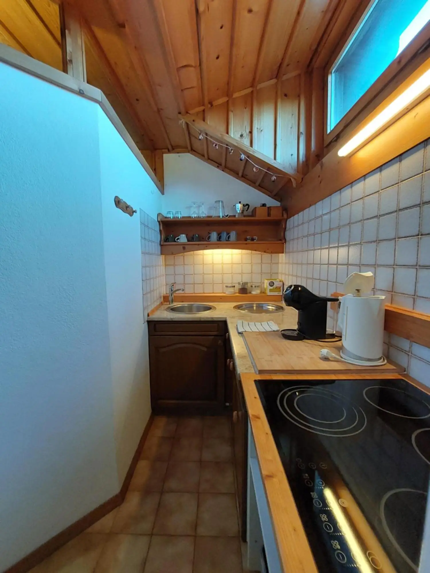 Compact kitchen of The Julian Alps